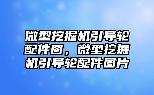 微型挖掘機引導輪配件圖，微型挖掘機引導輪配件圖片