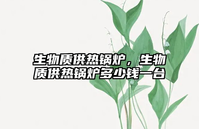 生物質(zhì)供熱鍋爐，生物質(zhì)供熱鍋爐多少錢一臺(tái)