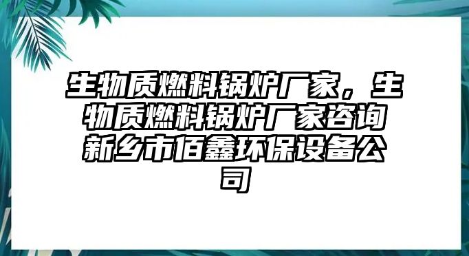 生物質(zhì)燃料鍋爐廠家，生物質(zhì)燃料鍋爐廠家咨詢新鄉(xiāng)市佰鑫環(huán)保設(shè)備公司