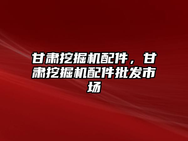 甘肅挖掘機配件，甘肅挖掘機配件批發(fā)市場