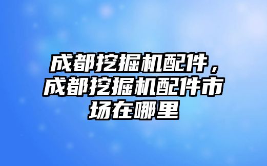 成都挖掘機(jī)配件，成都挖掘機(jī)配件市場在哪里