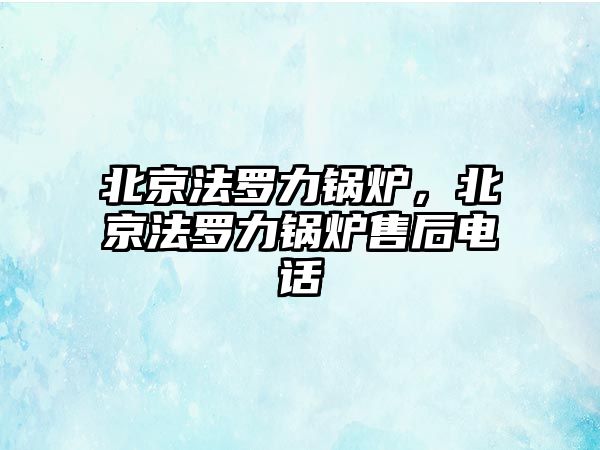 北京法羅力鍋爐，北京法羅力鍋爐售后電話