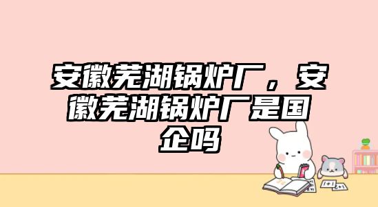 安徽蕪湖鍋爐廠，安徽蕪湖鍋爐廠是國(guó)企嗎