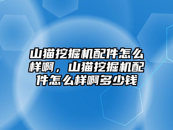 山貓挖掘機(jī)配件怎么樣啊，山貓挖掘機(jī)配件怎么樣啊多少錢