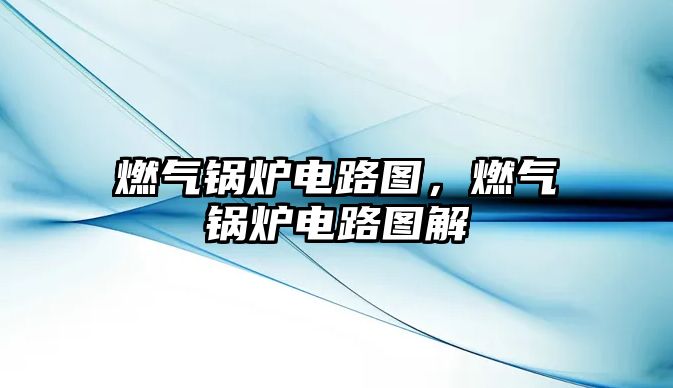 燃?xì)忮仩t電路圖，燃?xì)忮仩t電路圖解