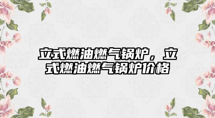 立式燃油燃?xì)忮仩t，立式燃油燃?xì)忮仩t價格