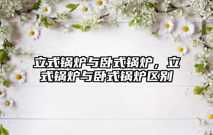 立式鍋爐與臥式鍋爐，立式鍋爐與臥式鍋爐區(qū)別