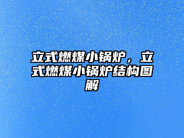 立式燃煤小鍋爐，立式燃煤小鍋爐結(jié)構(gòu)圖解