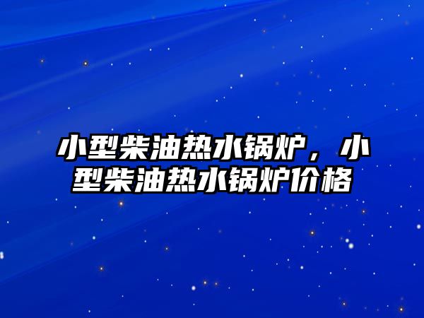 小型柴油熱水鍋爐，小型柴油熱水鍋爐價(jià)格