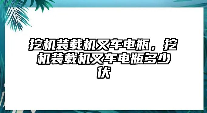 挖機(jī)裝載機(jī)叉車電瓶，挖機(jī)裝載機(jī)叉車電瓶多少伏