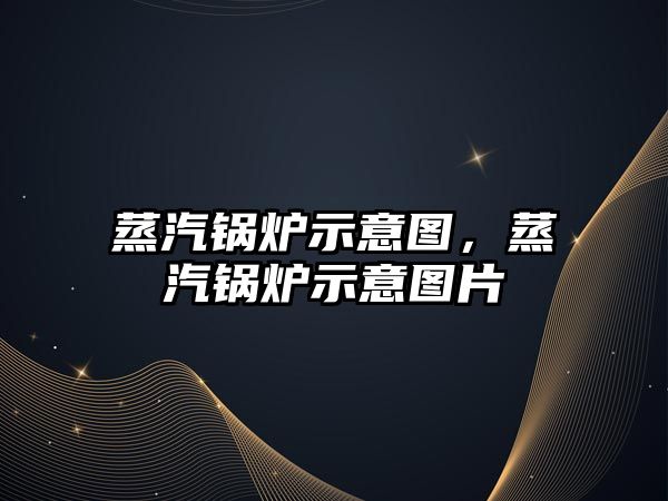 蒸汽鍋爐示意圖，蒸汽鍋爐示意圖片