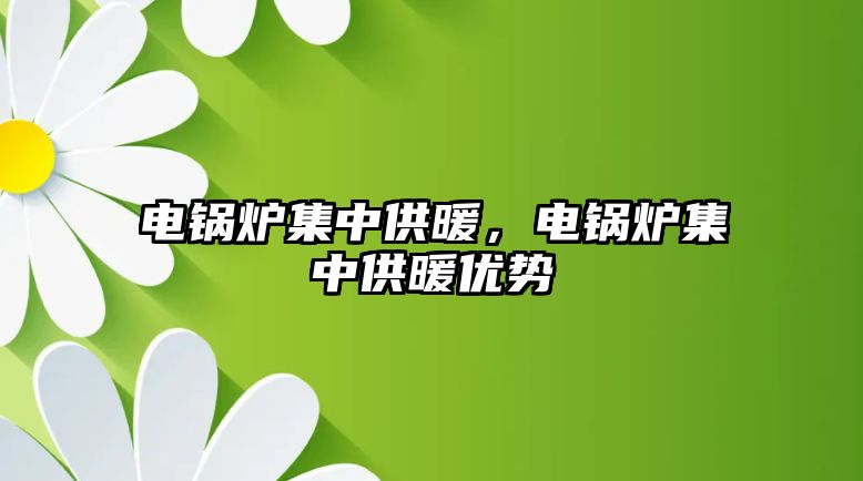 電鍋爐集中供暖，電鍋爐集中供暖優(yōu)勢