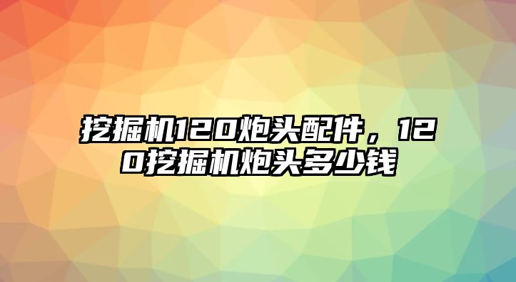 挖掘機(jī)120炮頭配件，120挖掘機(jī)炮頭多少錢