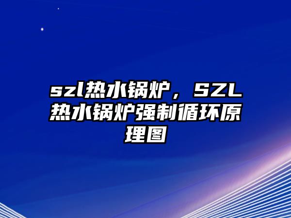 szl熱水鍋爐，SZL熱水鍋爐強(qiáng)制循環(huán)原理圖