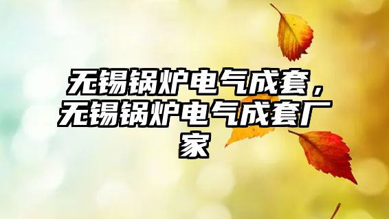 無錫鍋爐電氣成套，無錫鍋爐電氣成套廠家