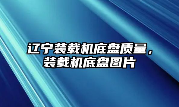 遼寧裝載機(jī)底盤質(zhì)量，裝載機(jī)底盤圖片