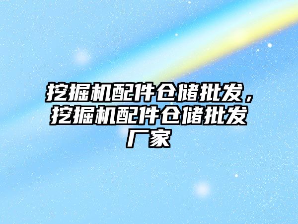 挖掘機配件倉儲批發(fā)，挖掘機配件倉儲批發(fā)廠家