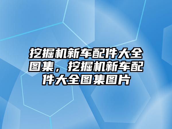 挖掘機(jī)新車配件大全圖集，挖掘機(jī)新車配件大全圖集圖片