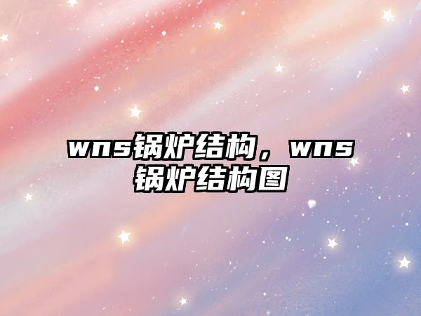 wns鍋爐結構，wns鍋爐結構圖