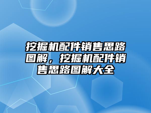 挖掘機(jī)配件銷售思路圖解，挖掘機(jī)配件銷售思路圖解大全