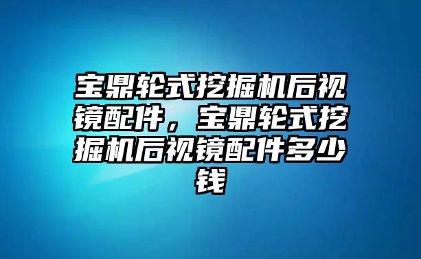 寶鼎輪式挖掘機(jī)后視鏡配件，寶鼎輪式挖掘機(jī)后視鏡配件多少錢