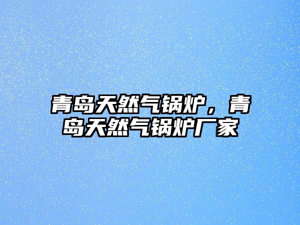 青島天然氣鍋爐，青島天然氣鍋爐廠家