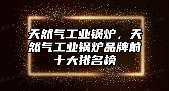 天然氣工業(yè)鍋爐，天然氣工業(yè)鍋爐品牌前十大排名榜