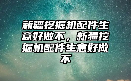 新疆挖掘機(jī)配件生意好做不，新疆挖掘機(jī)配件生意好做不