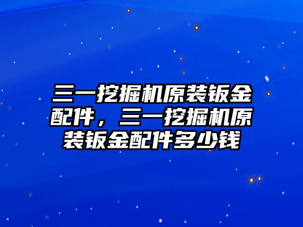 三一挖掘機(jī)原裝鈑金配件，三一挖掘機(jī)原裝鈑金配件多少錢(qián)