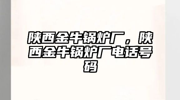 陜西金牛鍋爐廠，陜西金牛鍋爐廠電話號碼