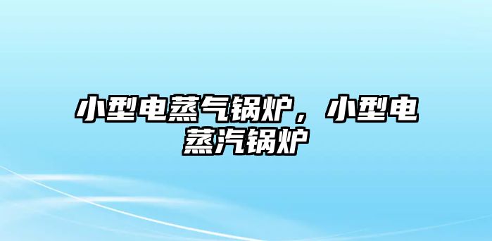 小型電蒸氣鍋爐，小型電蒸汽鍋爐