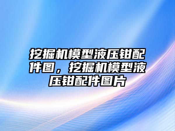 挖掘機模型液壓鉗配件圖，挖掘機模型液壓鉗配件圖片