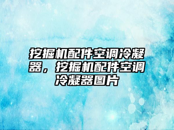 挖掘機(jī)配件空調(diào)冷凝器，挖掘機(jī)配件空調(diào)冷凝器圖片