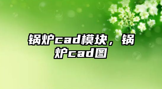 鍋爐cad模塊，鍋爐cad圖