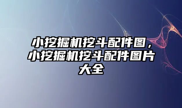 小挖掘機(jī)挖斗配件圖，小挖掘機(jī)挖斗配件圖片大全