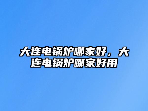 大連電鍋爐哪家好，大連電鍋爐哪家好用