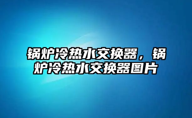 鍋爐冷熱水交換器，鍋爐冷熱水交換器圖片