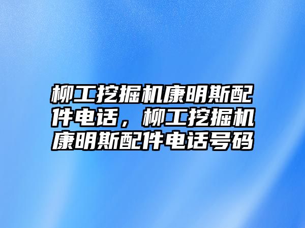 柳工挖掘機(jī)康明斯配件電話，柳工挖掘機(jī)康明斯配件電話號(hào)碼