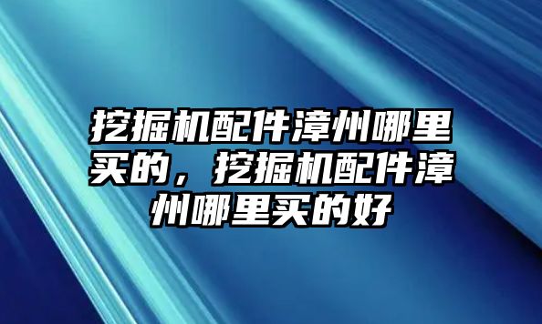 挖掘機配件漳州哪里買的，挖掘機配件漳州哪里買的好