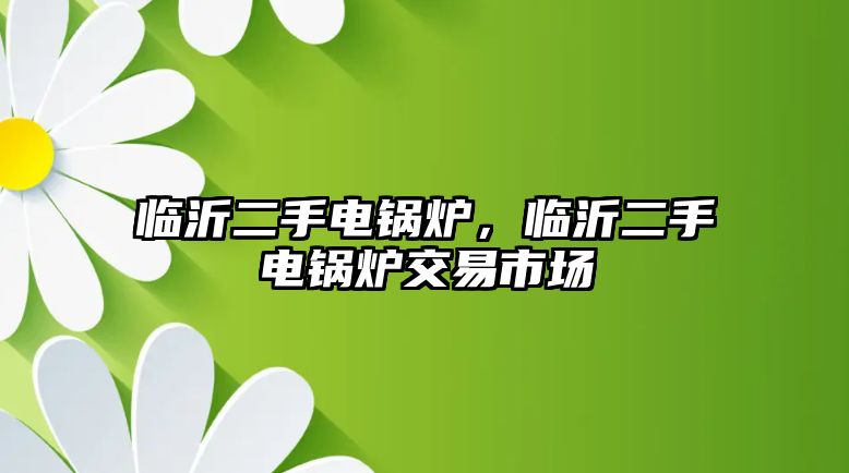 臨沂二手電鍋爐，臨沂二手電鍋爐交易市場