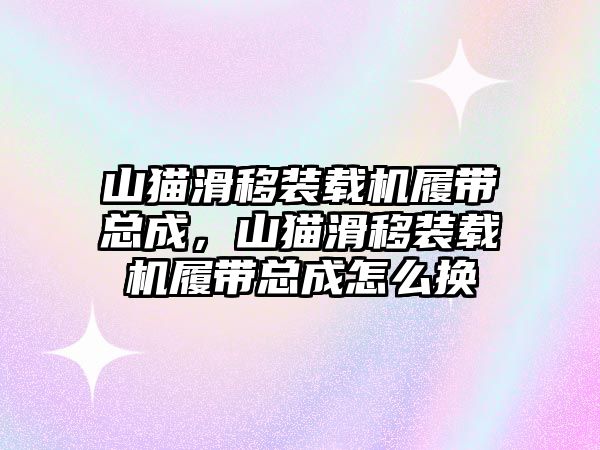 山貓滑移裝載機履帶總成，山貓滑移裝載機履帶總成怎么換