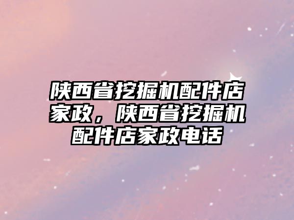 陜西省挖掘機配件店家政，陜西省挖掘機配件店家政電話