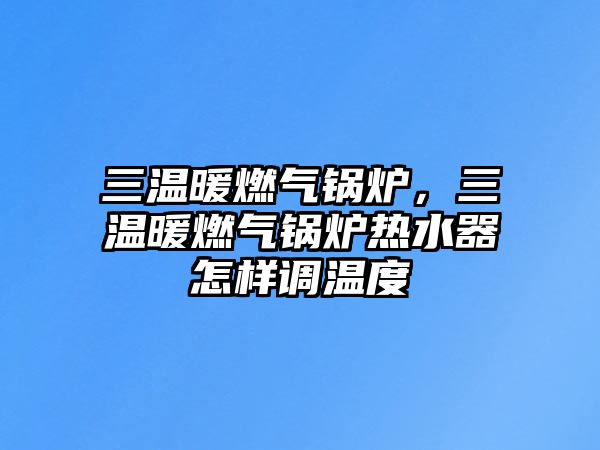 三溫暖燃?xì)忮仩t，三溫暖燃?xì)忮仩t熱水器怎樣調(diào)溫度