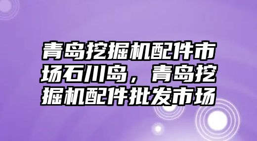 青島挖掘機配件市場石川島，青島挖掘機配件批發(fā)市場