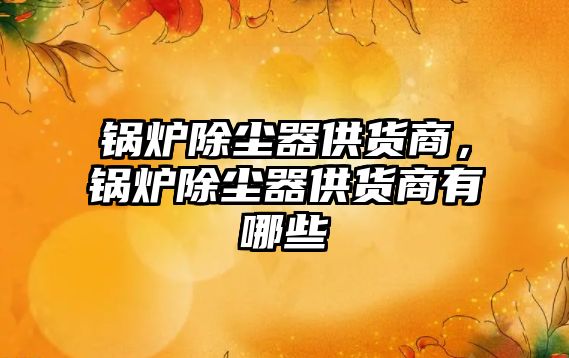 鍋爐除塵器供貨商，鍋爐除塵器供貨商有哪些