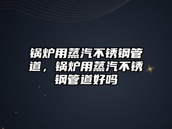 鍋爐用蒸汽不銹鋼管道，鍋爐用蒸汽不銹鋼管道好嗎