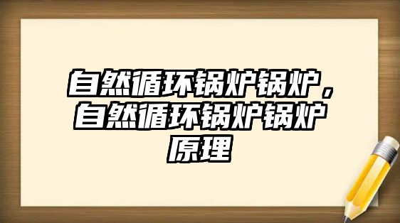 自然循環(huán)鍋爐鍋爐，自然循環(huán)鍋爐鍋爐原理