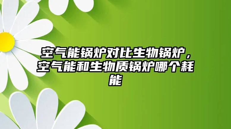 空氣能鍋爐對(duì)比生物鍋爐，空氣能和生物質(zhì)鍋爐哪個(gè)耗能