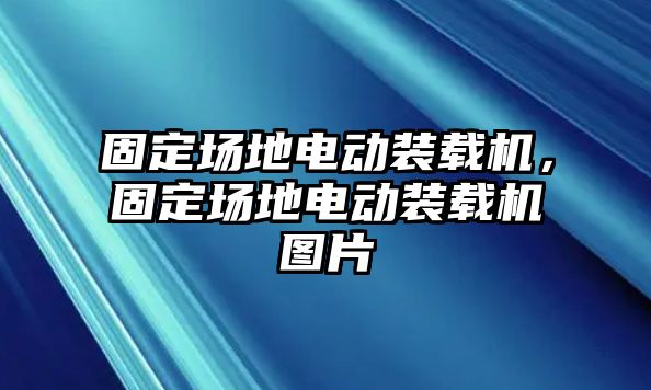 固定場地電動(dòng)裝載機(jī)，固定場地電動(dòng)裝載機(jī)圖片