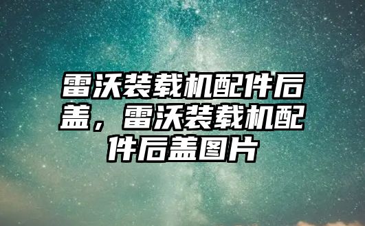 雷沃裝載機配件后蓋，雷沃裝載機配件后蓋圖片